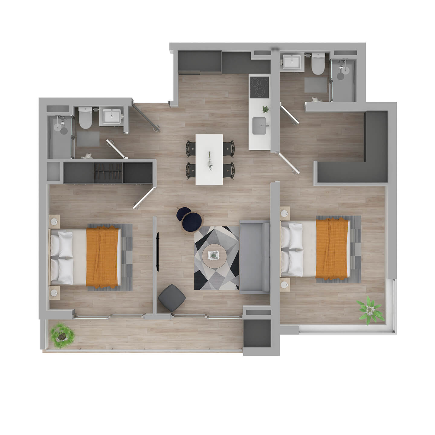 Plano del departamento