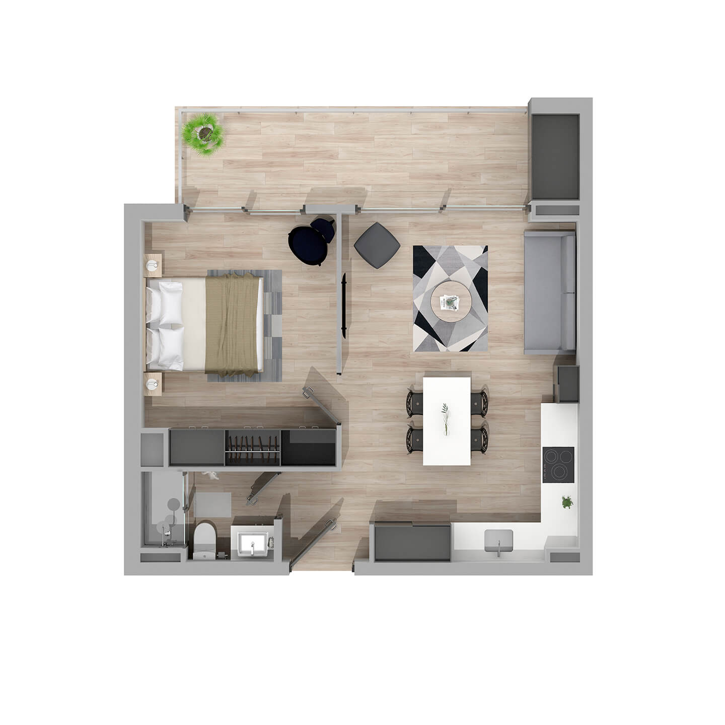 Plano del departamento