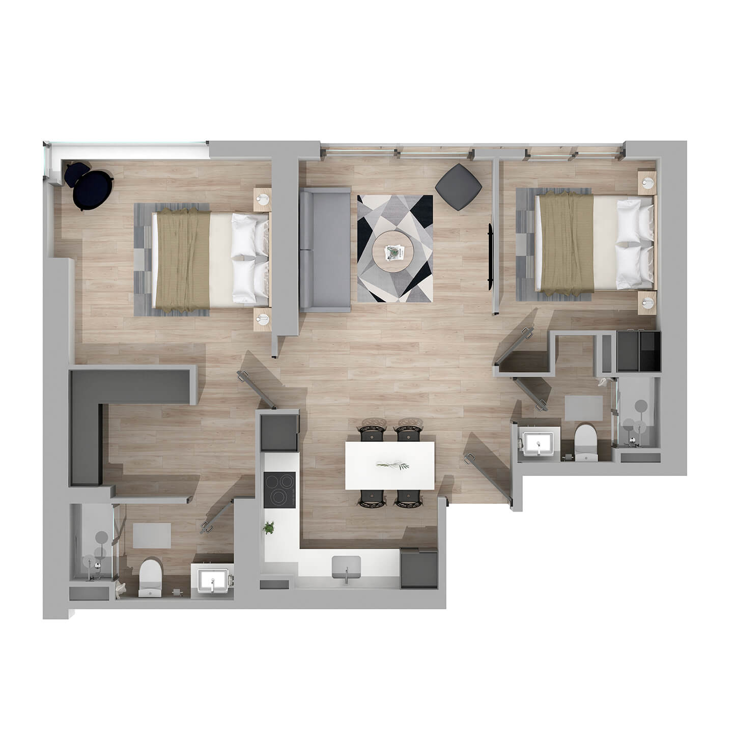 Plano del departamento