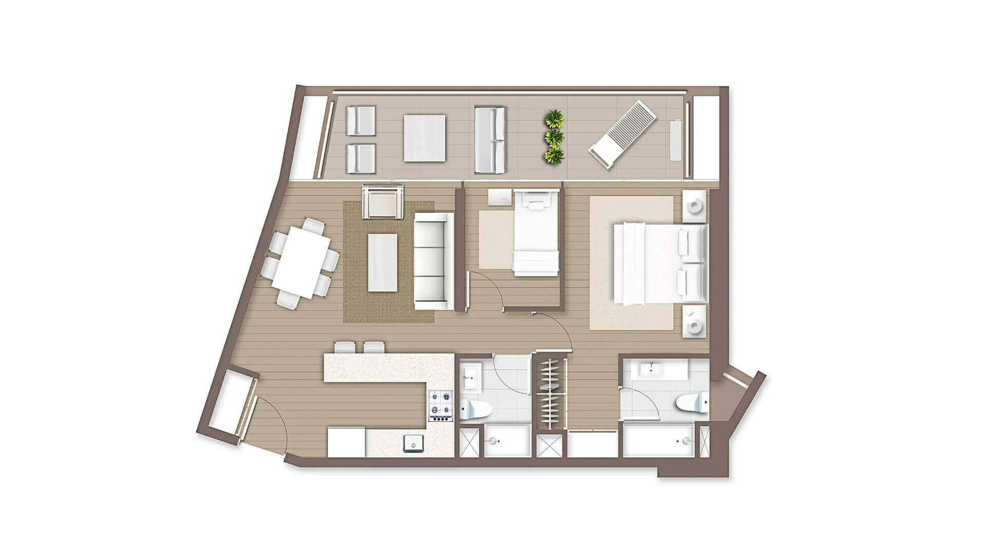 Plano del departamento