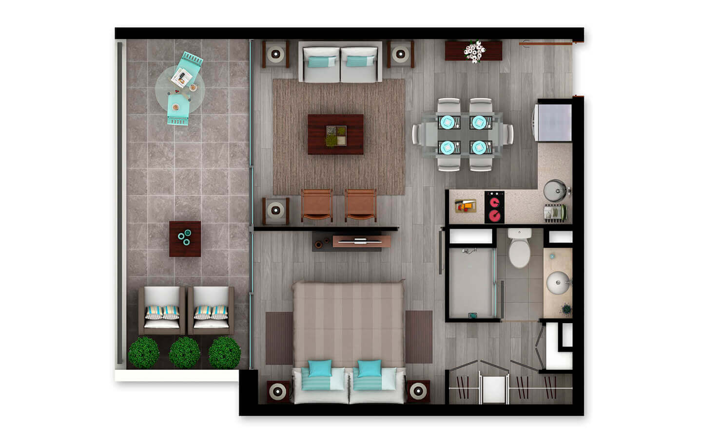 Plano del departamento