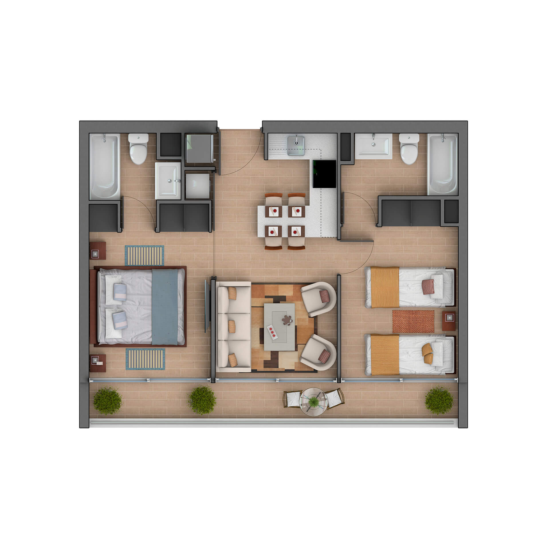 Plano del departamento