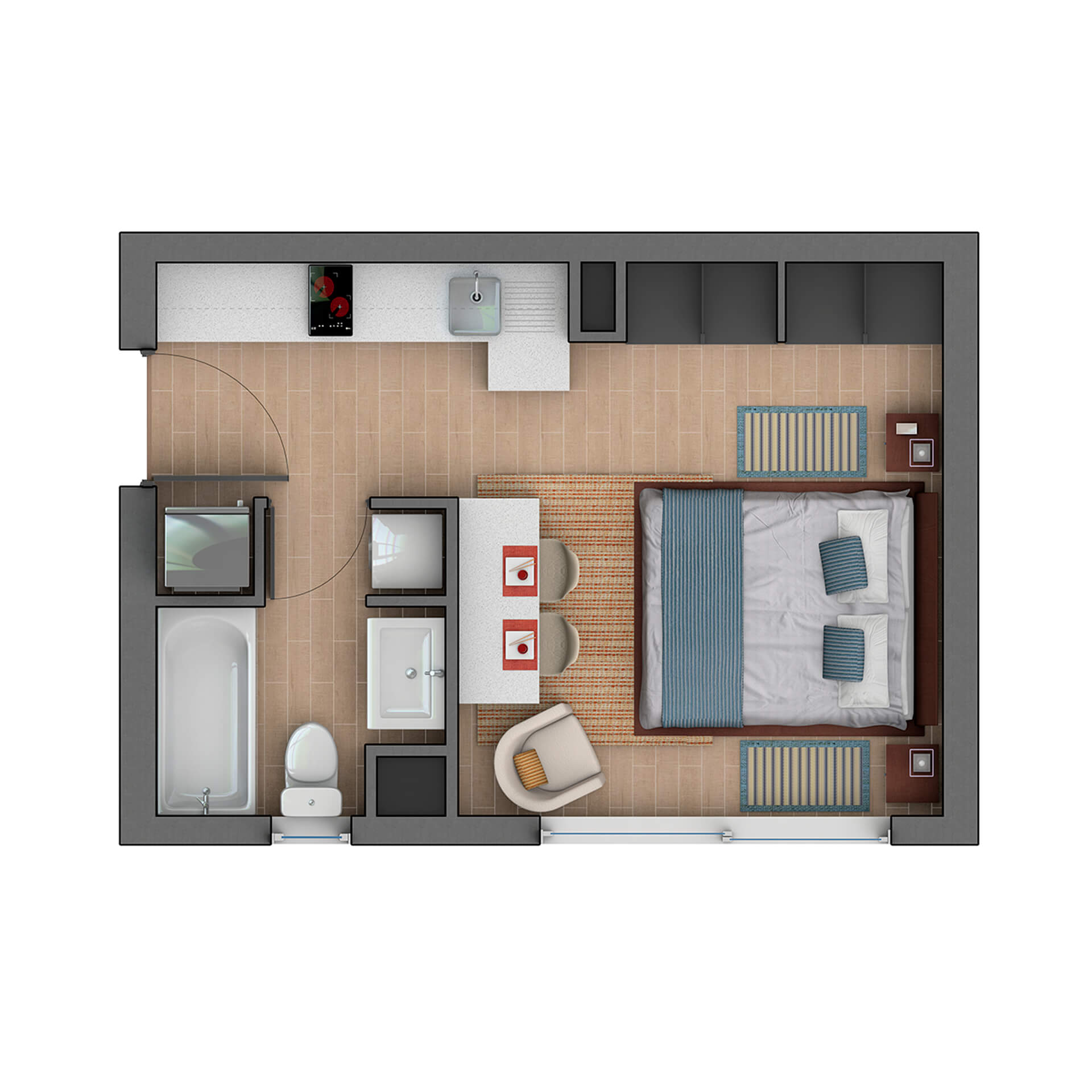 Plano del departamento