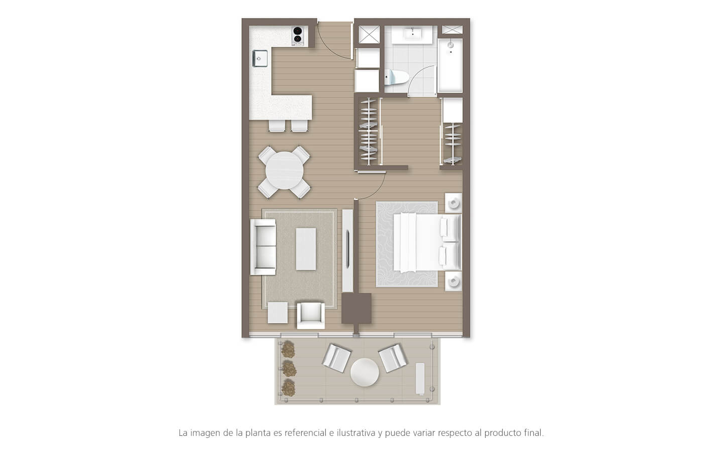 Plano del departamento