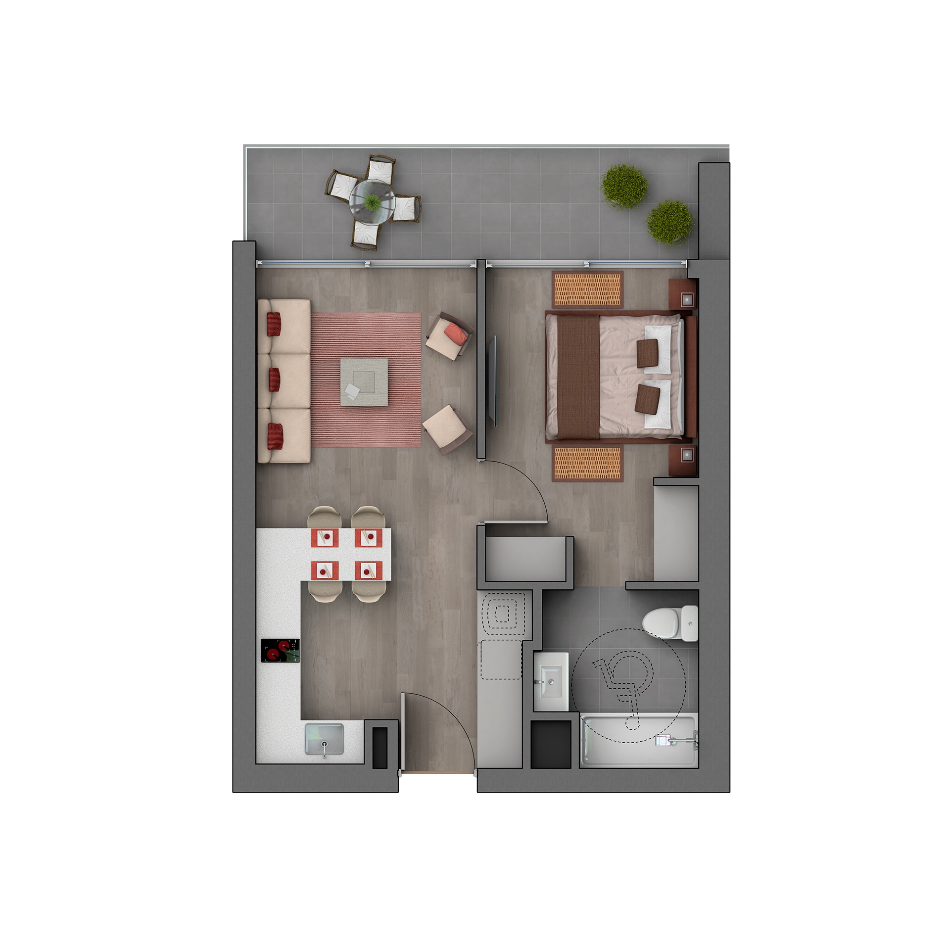 Plano del departamento