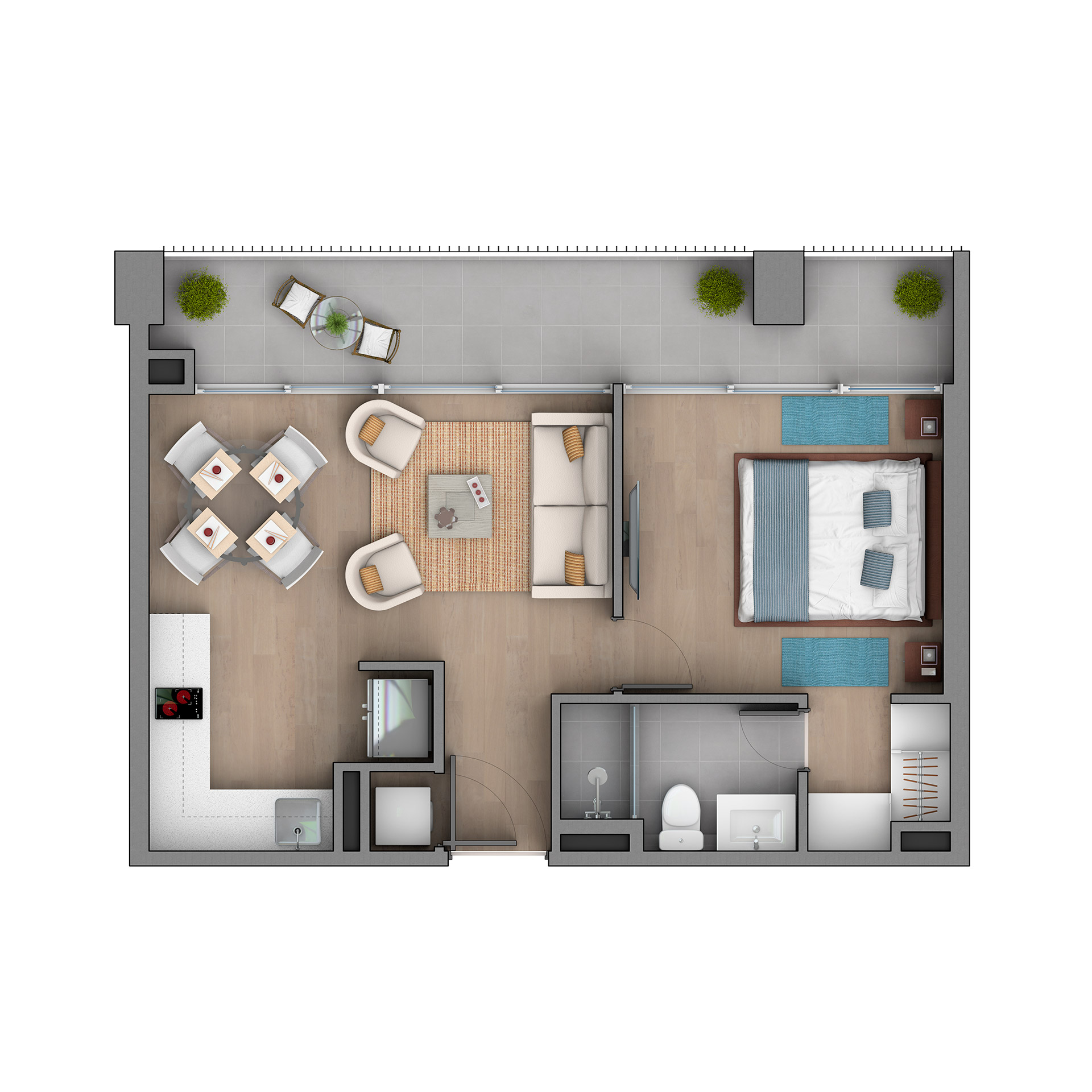 Plano del departamento