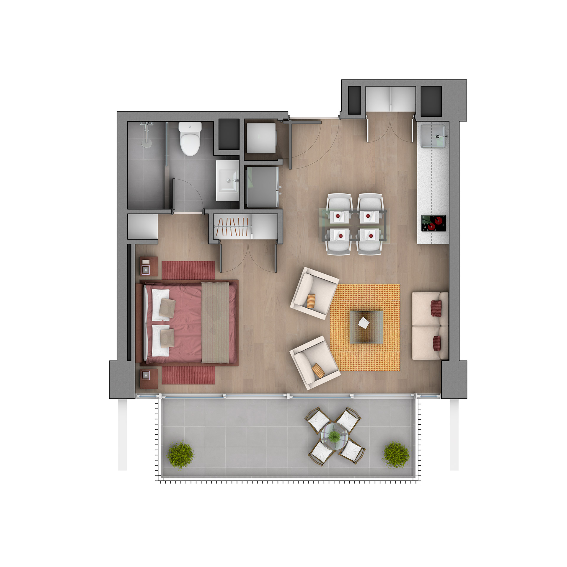 Plano del departamento