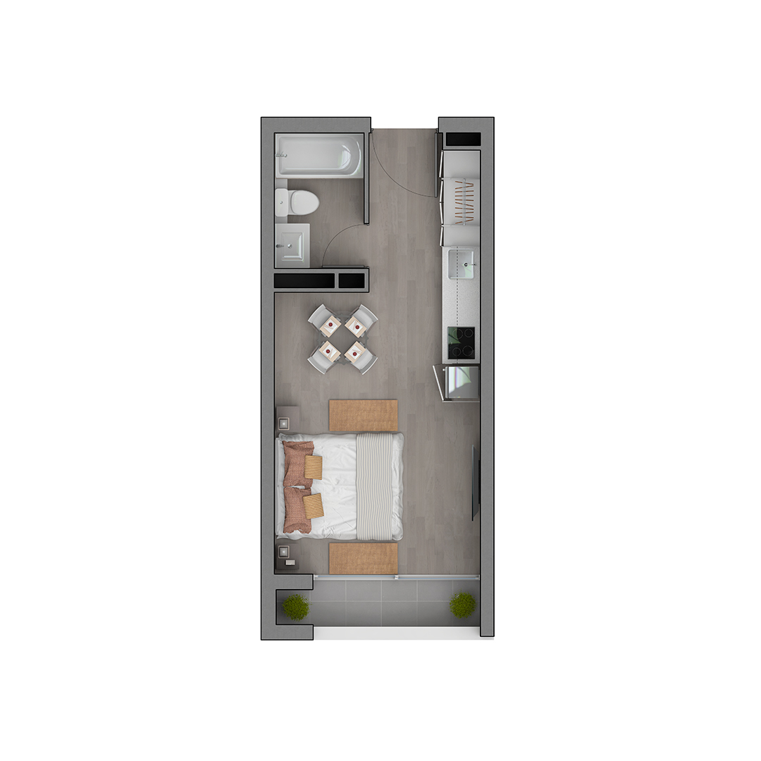 Plano del departamento