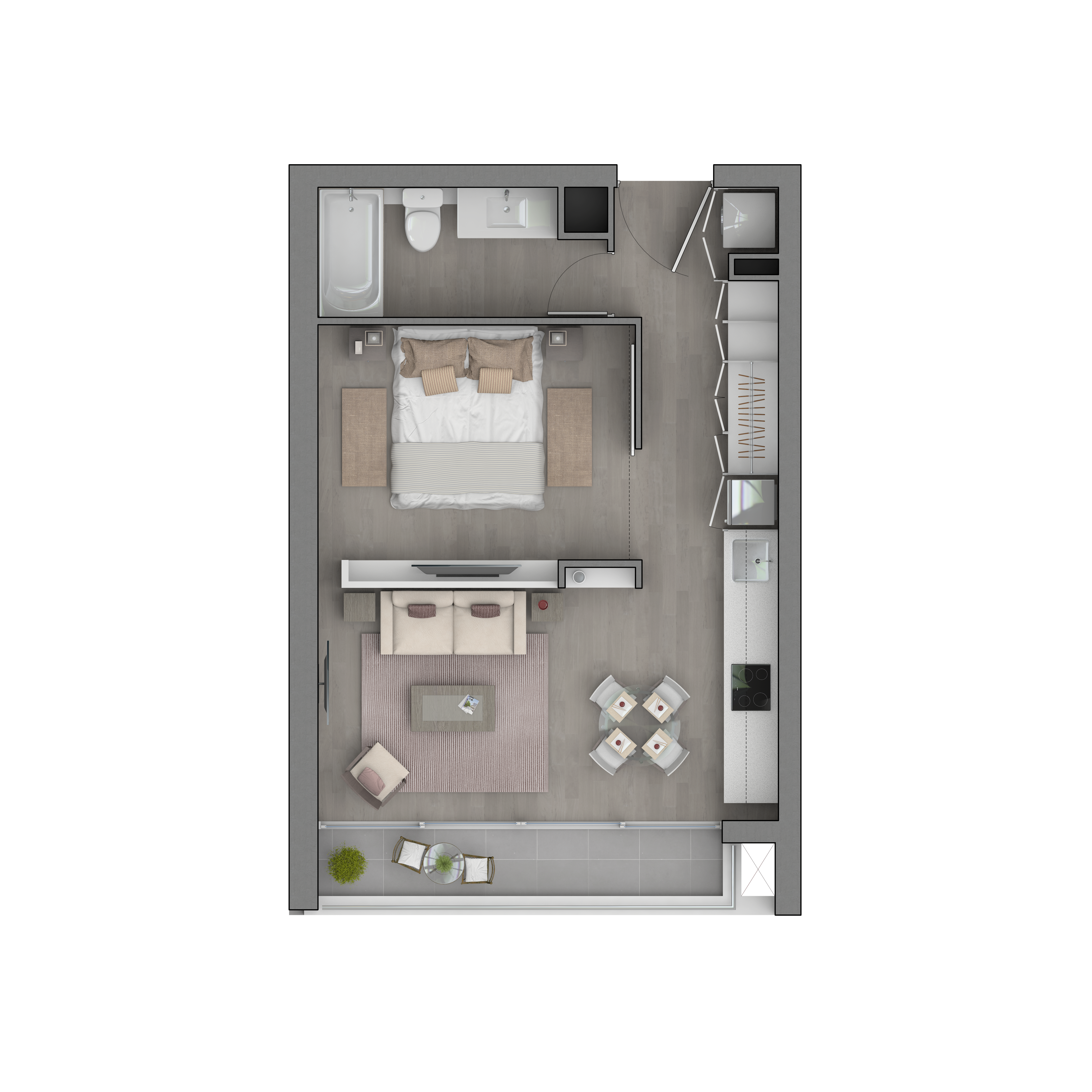 Plano del departamento