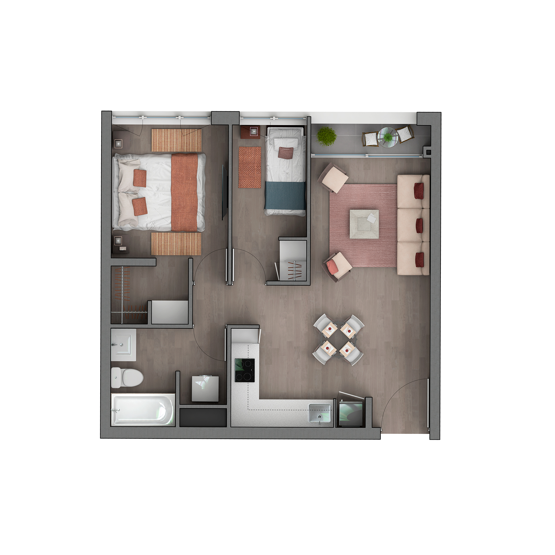 Plano del departamento