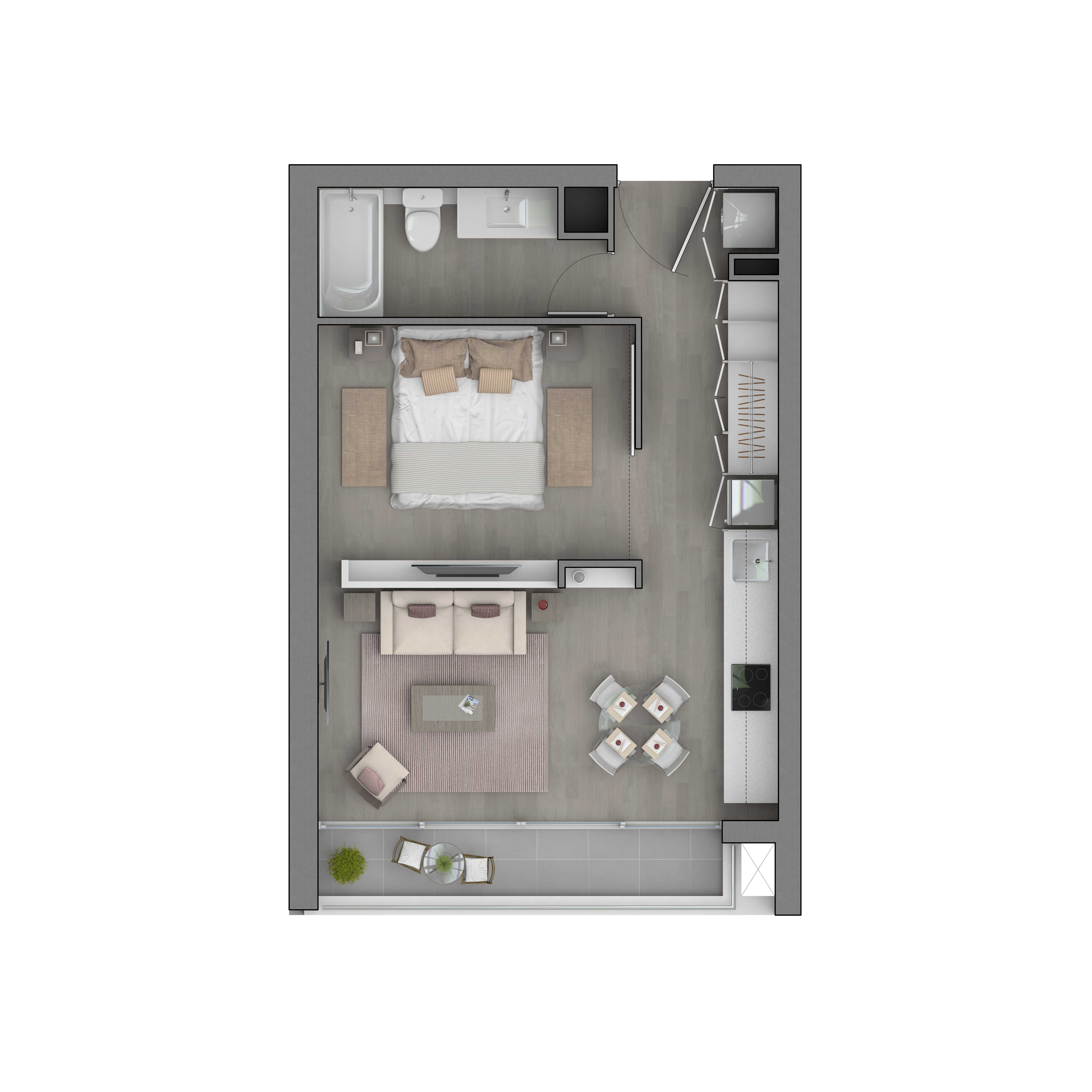Plano del departamento