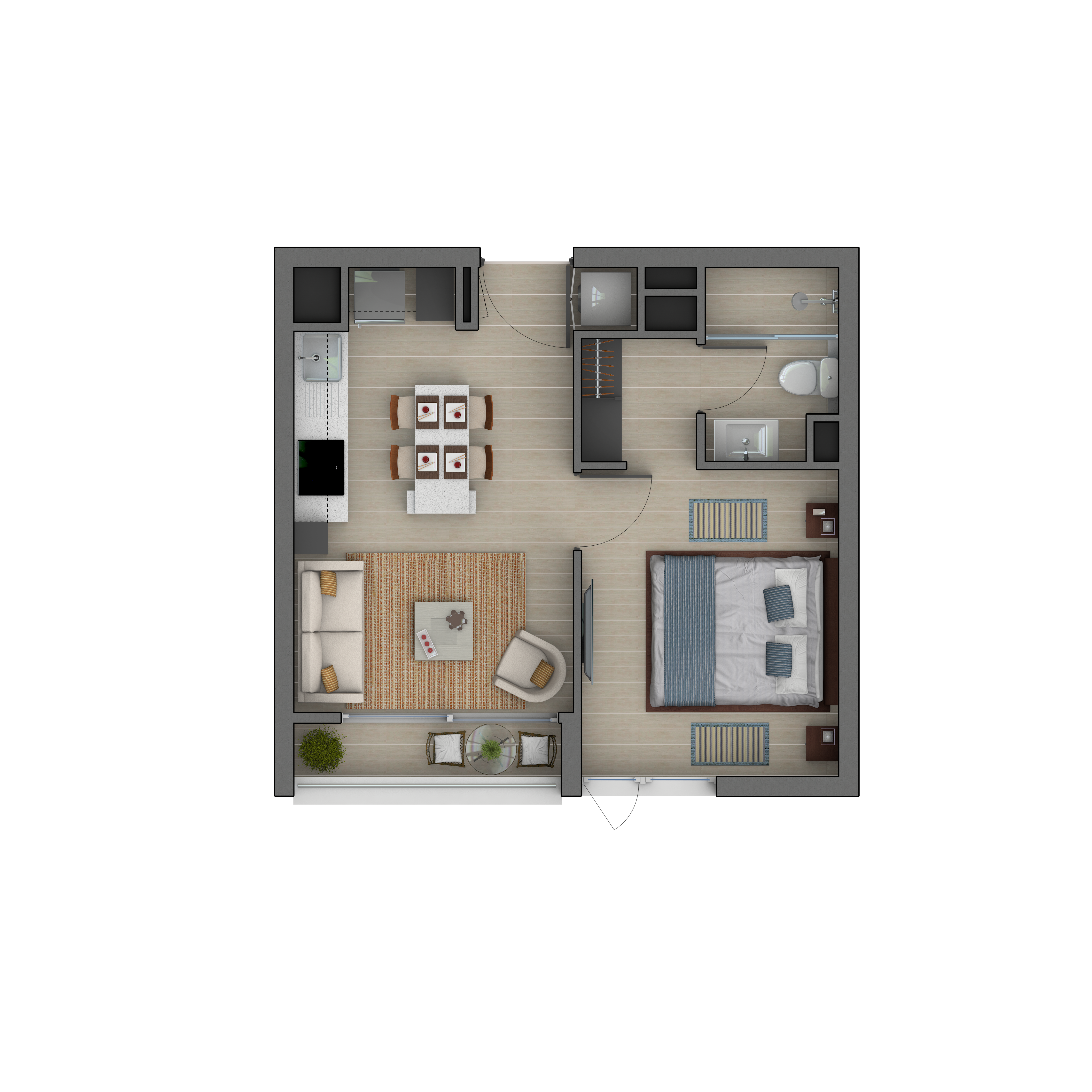 Plano del departamento