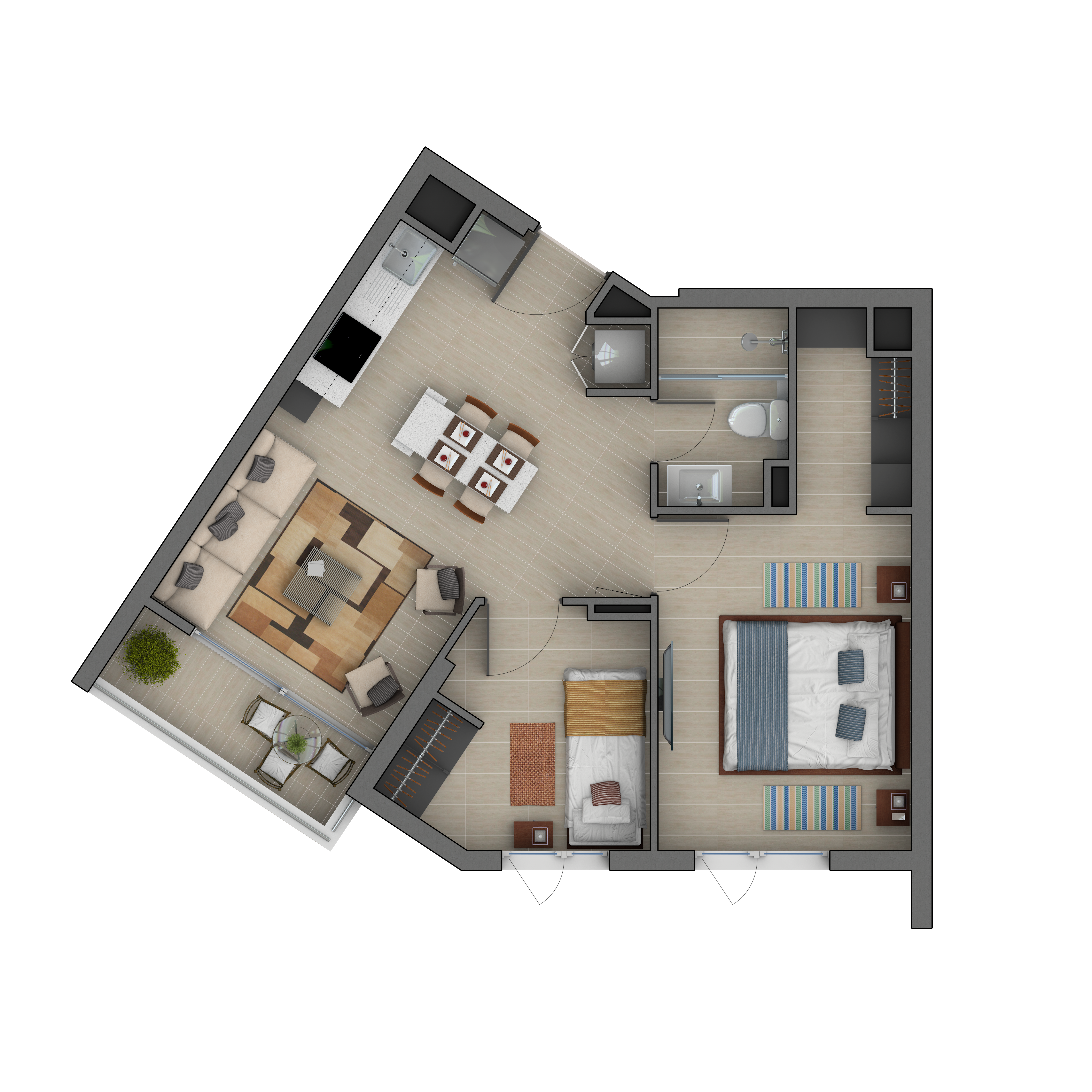 Plano del departamento